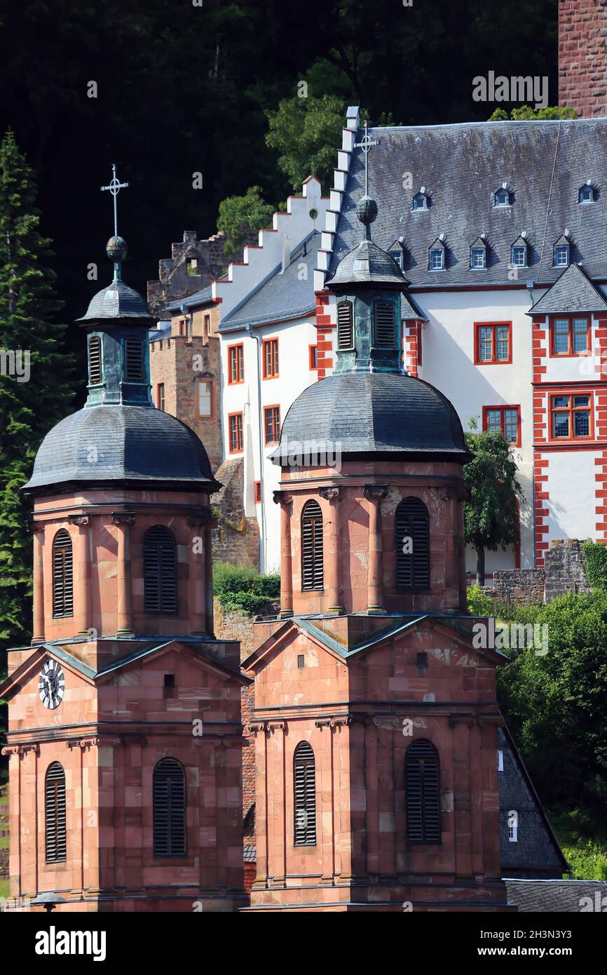 Miltenberg is a city with many sights Stock Photo