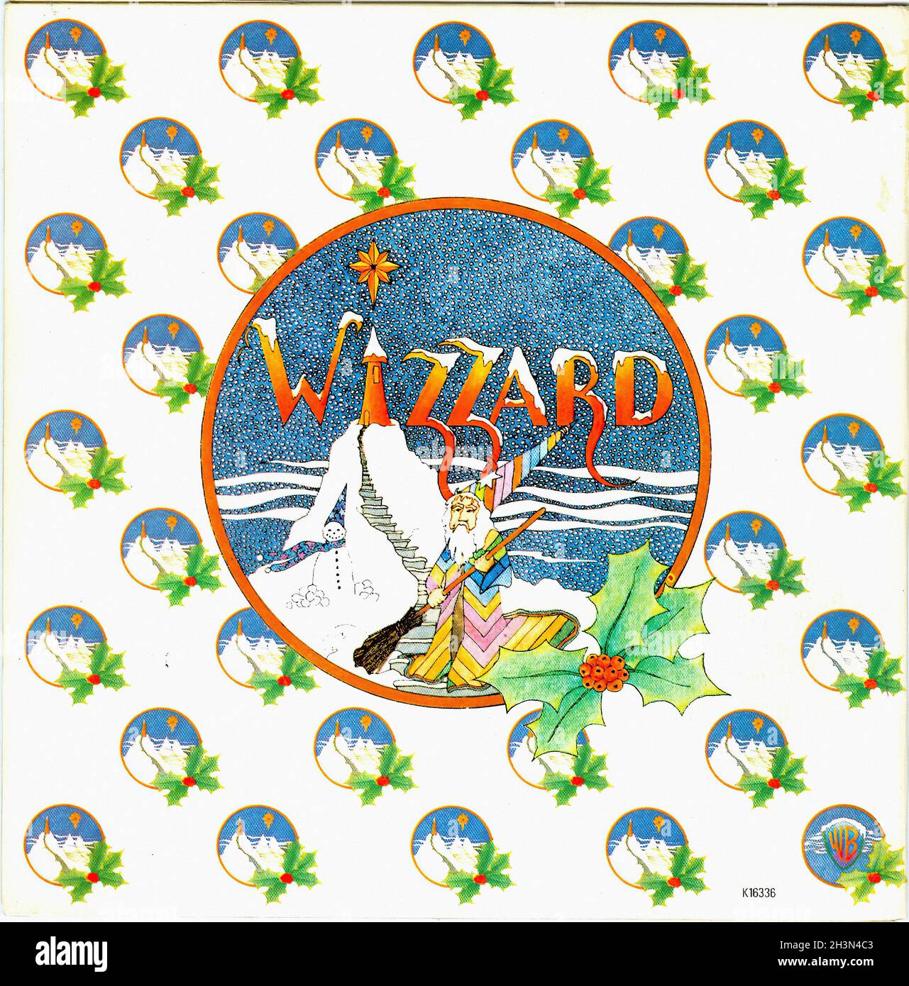 Vintage Vinyl Recording - Wizzard - I Wish It Could Be Christmas Everyday - UK - 1973 01 Stock Photo