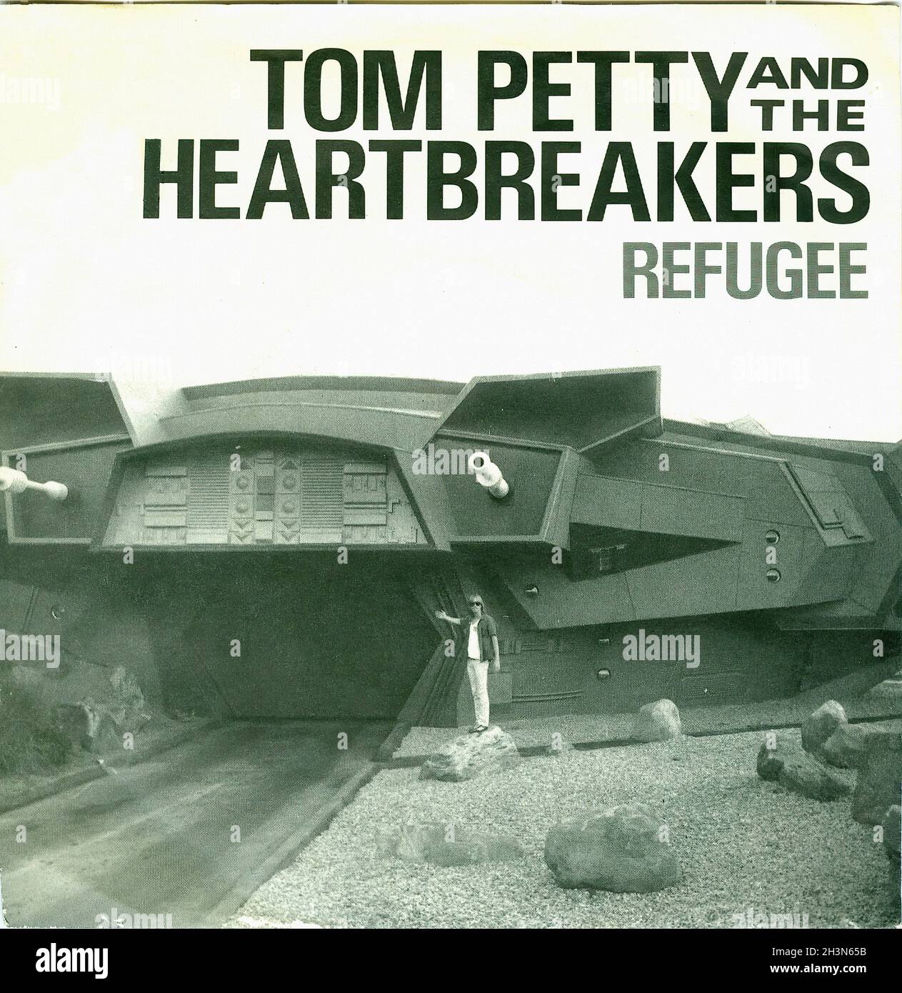 Vintage Vinyl Recording - Petty, Tom & The Heartbreakers - 6 - Refugee - UK - 1979 Stock Photo