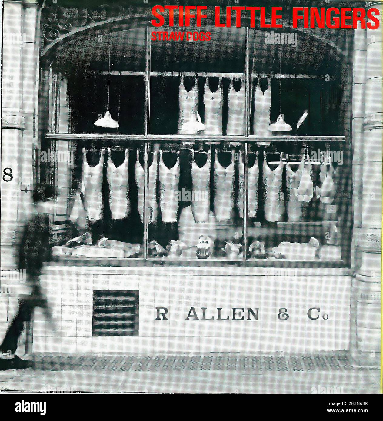 Vintage Vinyl Recording Stiff Little Fingers Straw Dogs UK 1979