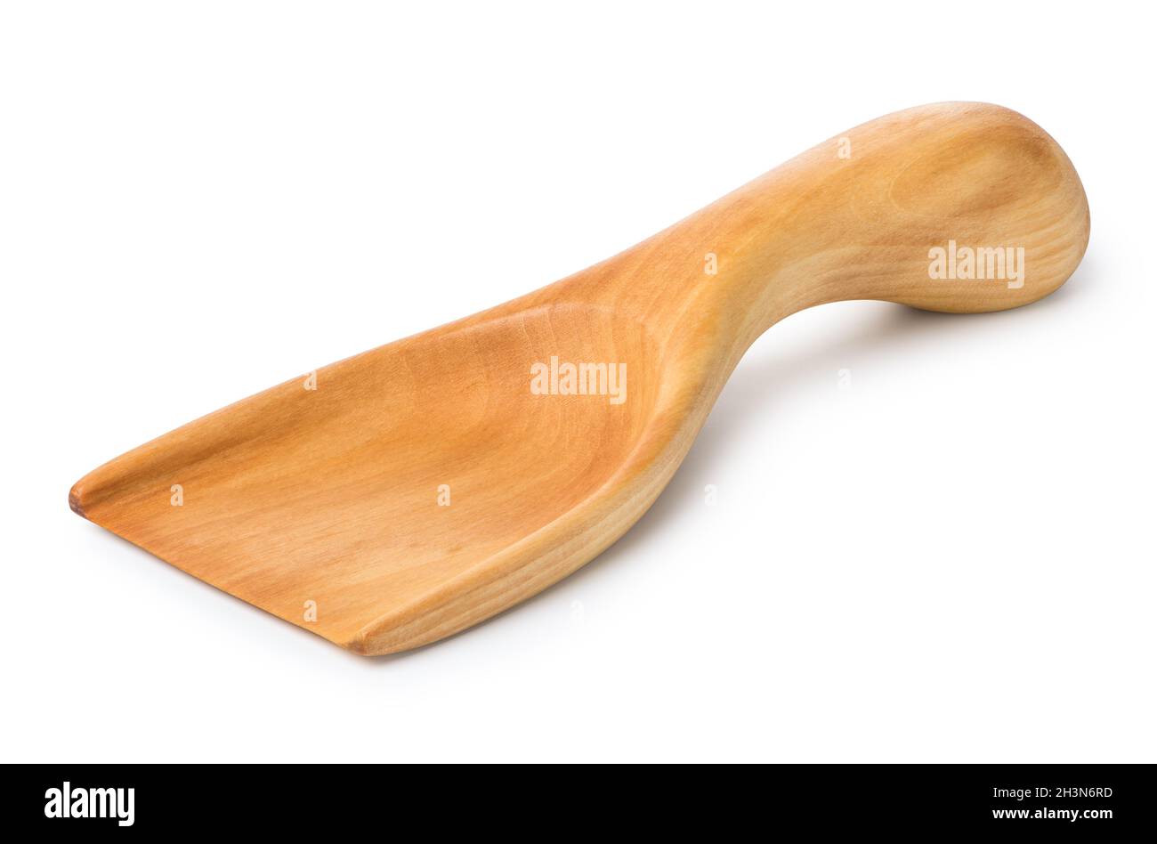 Small wooden scoop Stock Photo Alamy