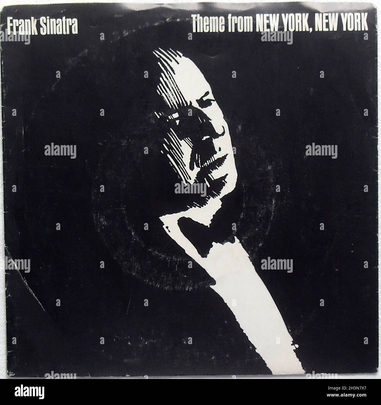 New York New York by Frank Sinatra vinyl LP record cover Stock