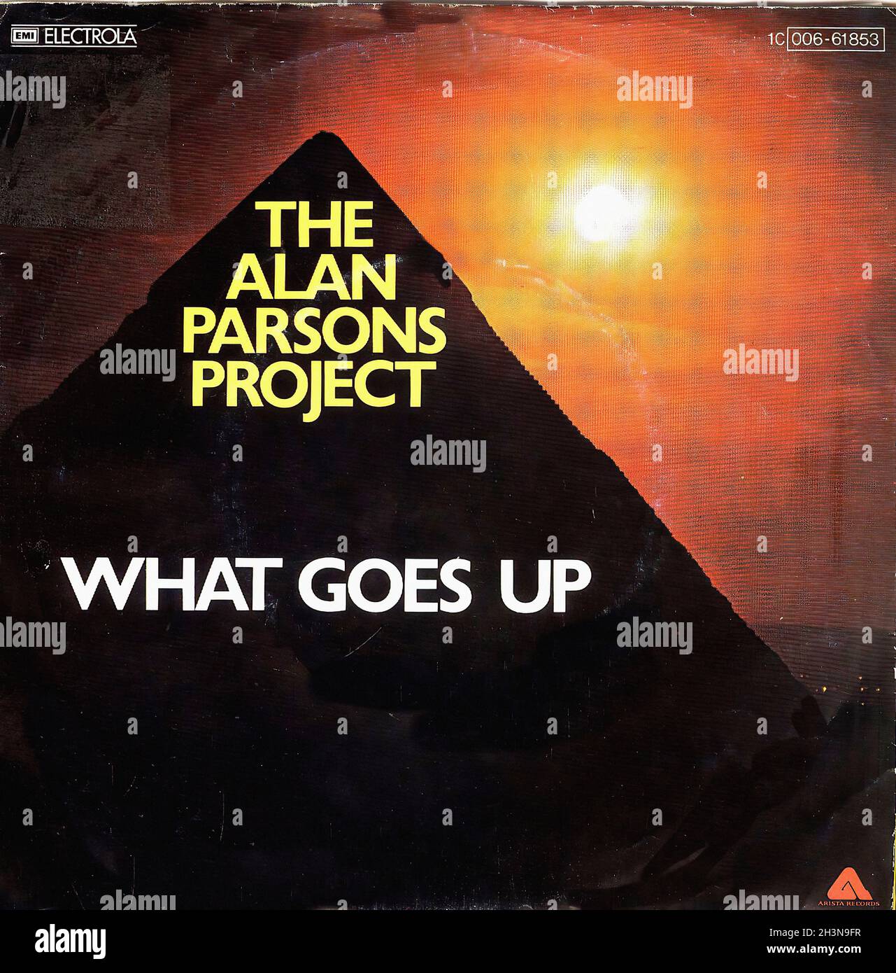 Vintage Vinyl Recording - Parsons, Alan The Project - What Goes Up - D - 1978 Stock Photo