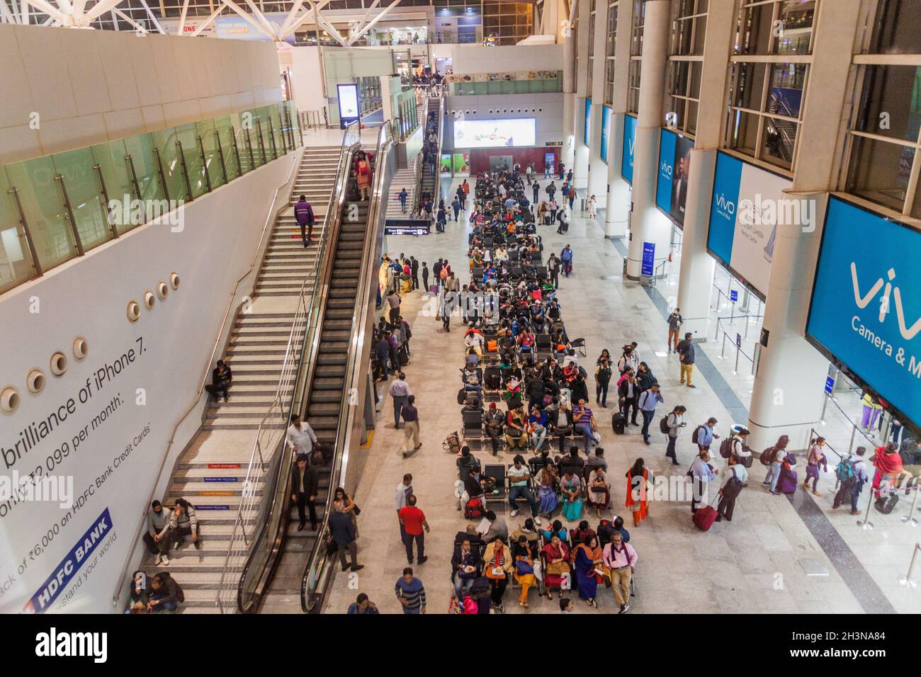 Delhi airport india terminal 1 hi-res stock photography and images