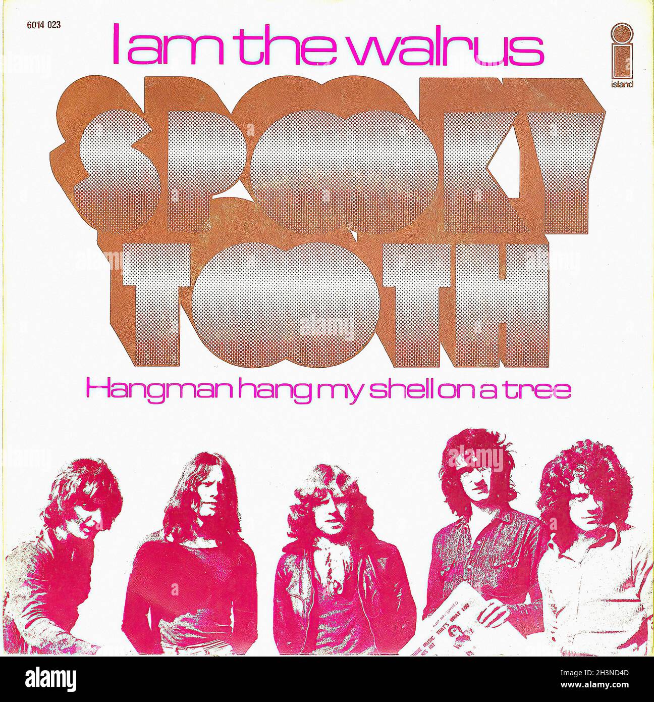 Vintage Vinyl Recording - Spooky Tooth - I Am The Walrus - NL - 1969