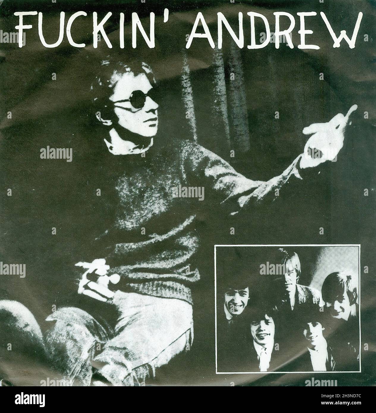 Vintage Vinyl Recording - Rolling Stones, The - Fuckin' Andrews - UK - early 1970s 02 Stock Photo
