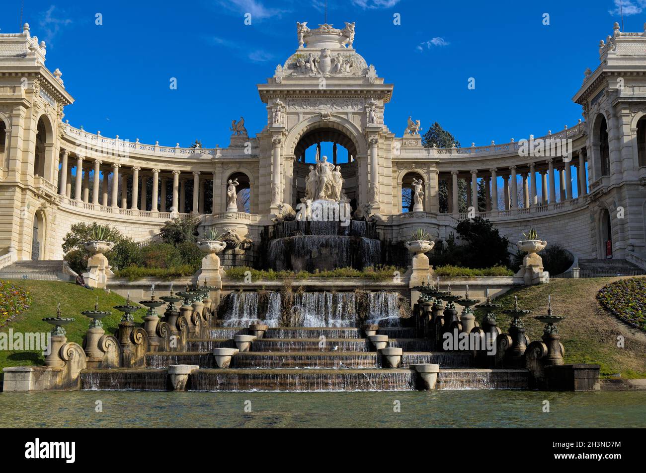 Palais Longchamp, famous historical building located in Marseille, France  Stock Photo - Alamy
