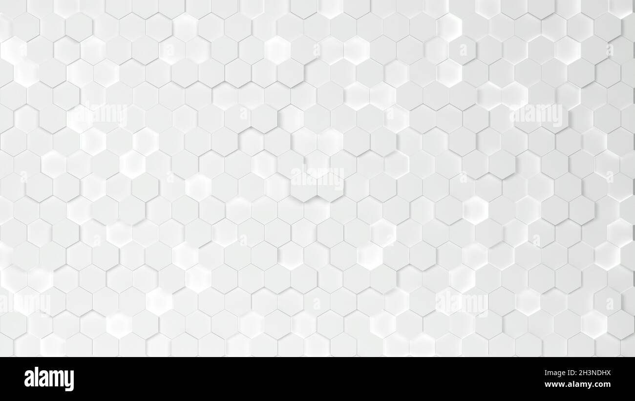 Abstract hexagonal background. 3d illustration Stock Photo - Alamy