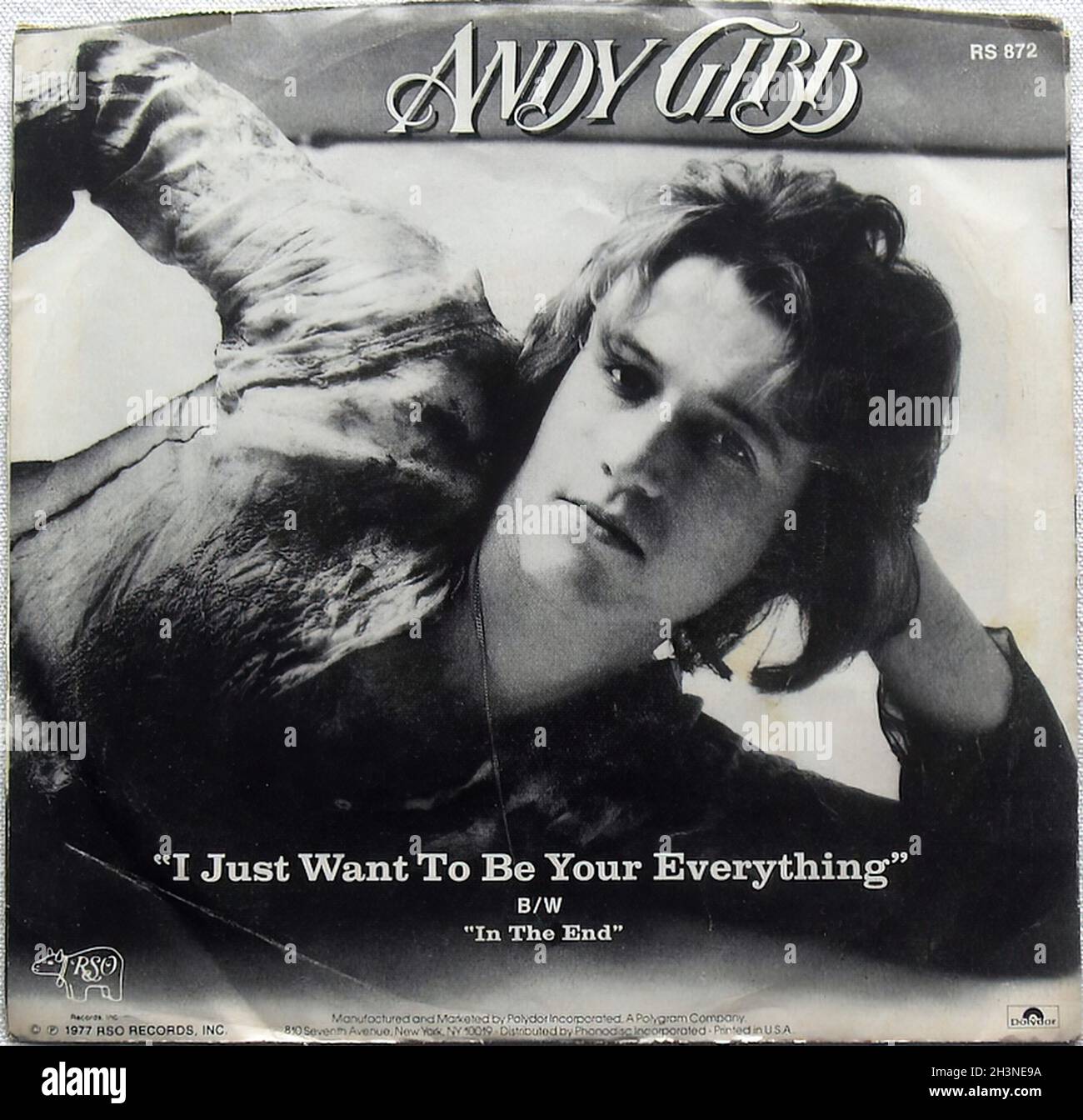 1977 andy gibb i just want to be your everything 45 rpm single 7 inch