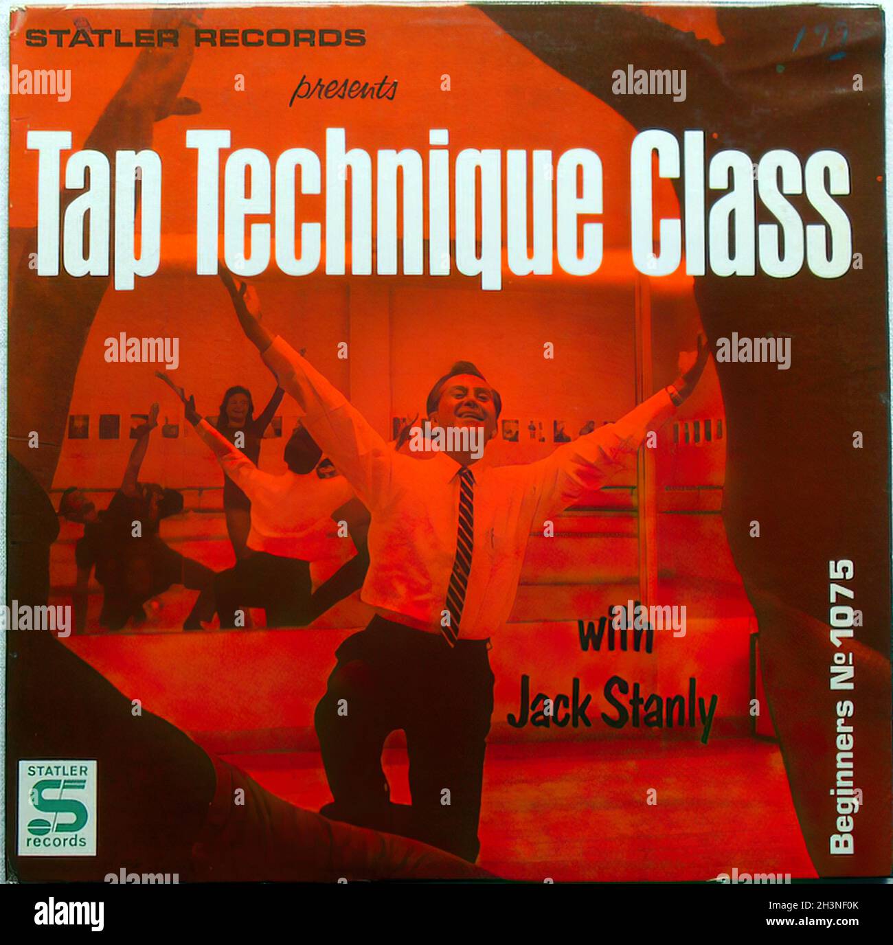 1960s Tap Technique Class Tap Dance Record Jack Stanly Original Vintage