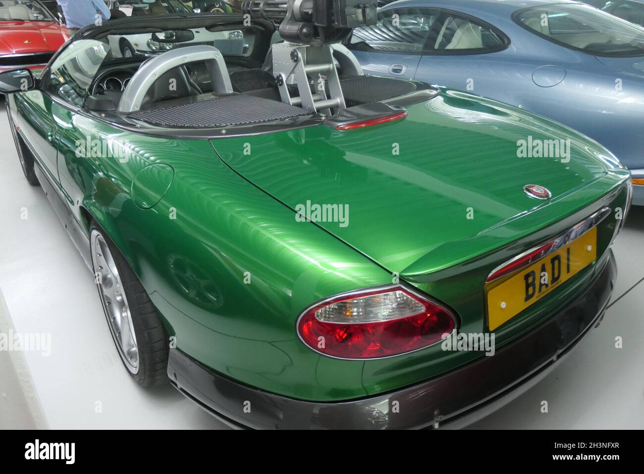 Jaguar XKR used in James Bond film Die another day Stock Photo - Alamy