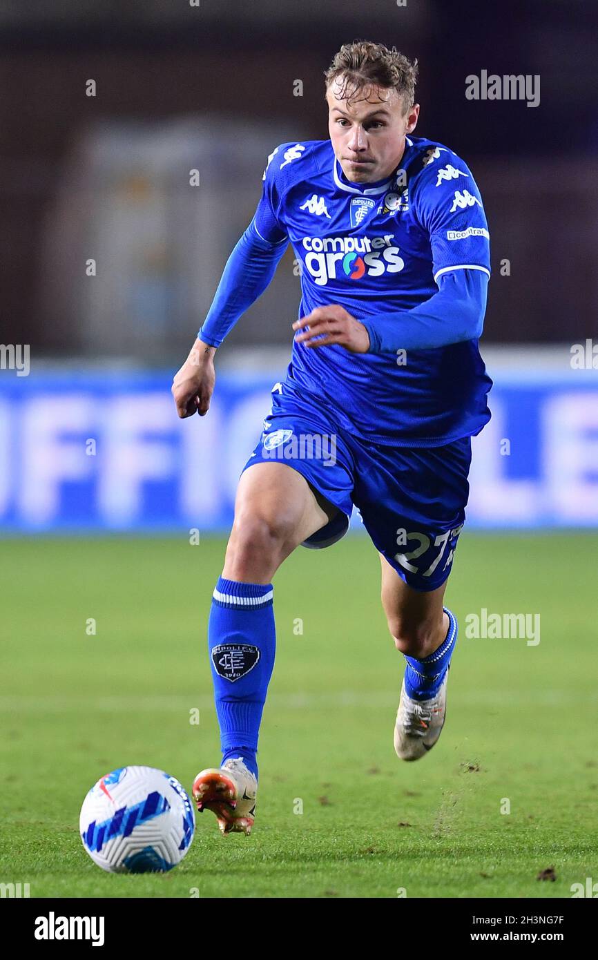 Empoli, Italy. 27th Nov, 2021. Szymon Zurkowski (Empoli) during Empoli FC  vs ACF Fiorentina, italian soccer