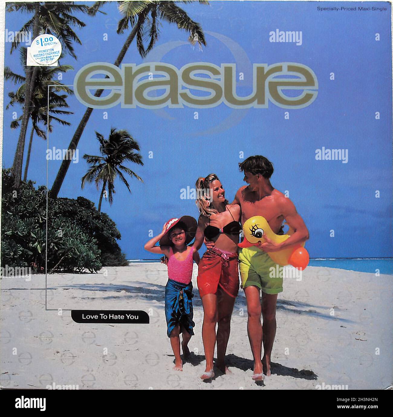 1992 Erasure Love to Hate You 12 Inch Single 1990s Original Vintage Vinyl  Album Record Sleeve Graphics Stock Photo - Alamy