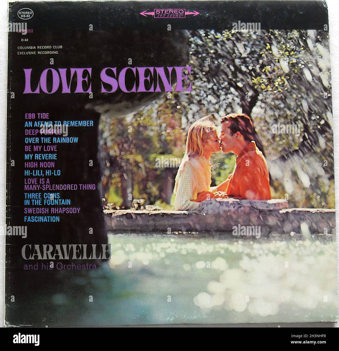 1960s Caravelle Orchestra Lp Love Scene Record Original Vintage Album  Sleeve Stock Photo - Alamy