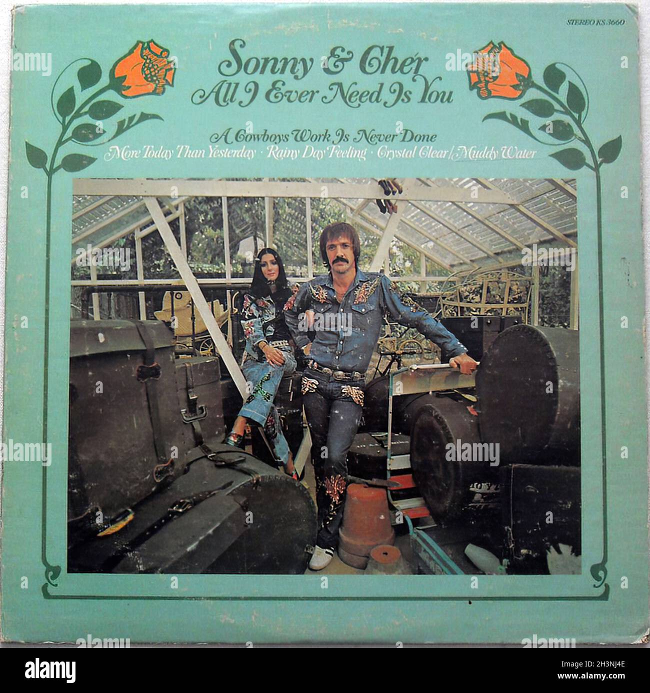 1972 Sonny and Cher All I Ever Need Is You Original Vintage Lp Vinyl
