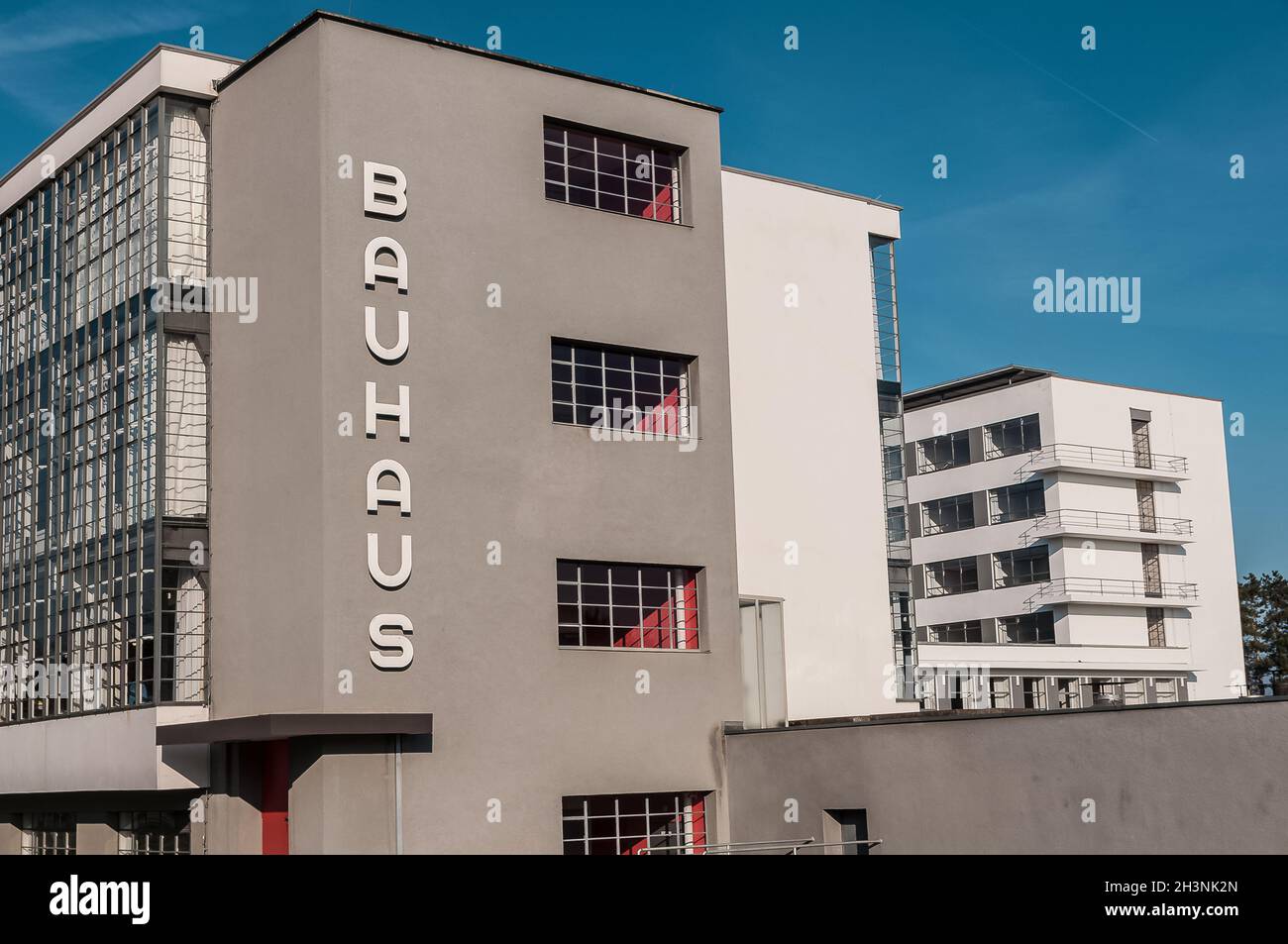 Bauhaus Dessau Stock Photo