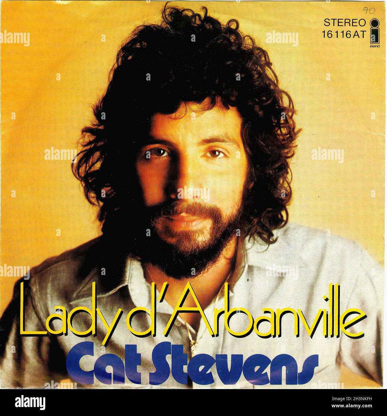 Vintage Vinyl Recording - Stevens, Cat - 7 - Lady D'Arbanville - D - 1970 -  ReRelease 1975 Stock Photo - Alamy