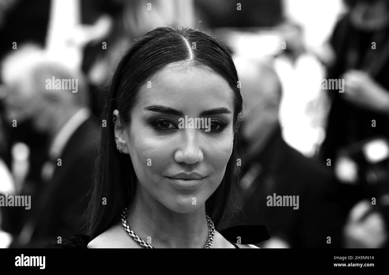 Red carpet at the 74th Cannes Film Festival 2021 Stock Photo