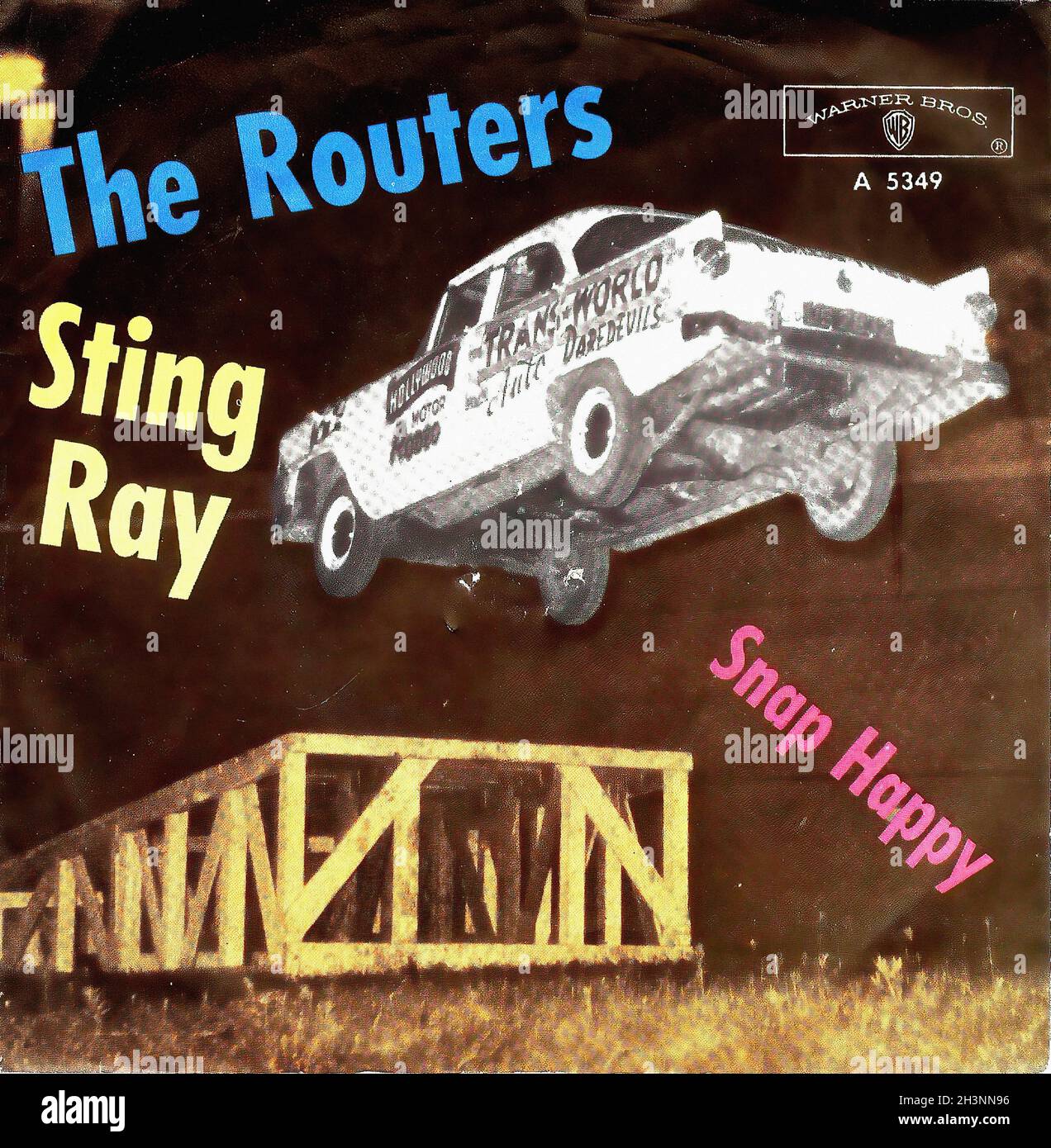 Vintage Vinyl Recording - Routers, The - Sting Ray - D - 1963 Stock ...