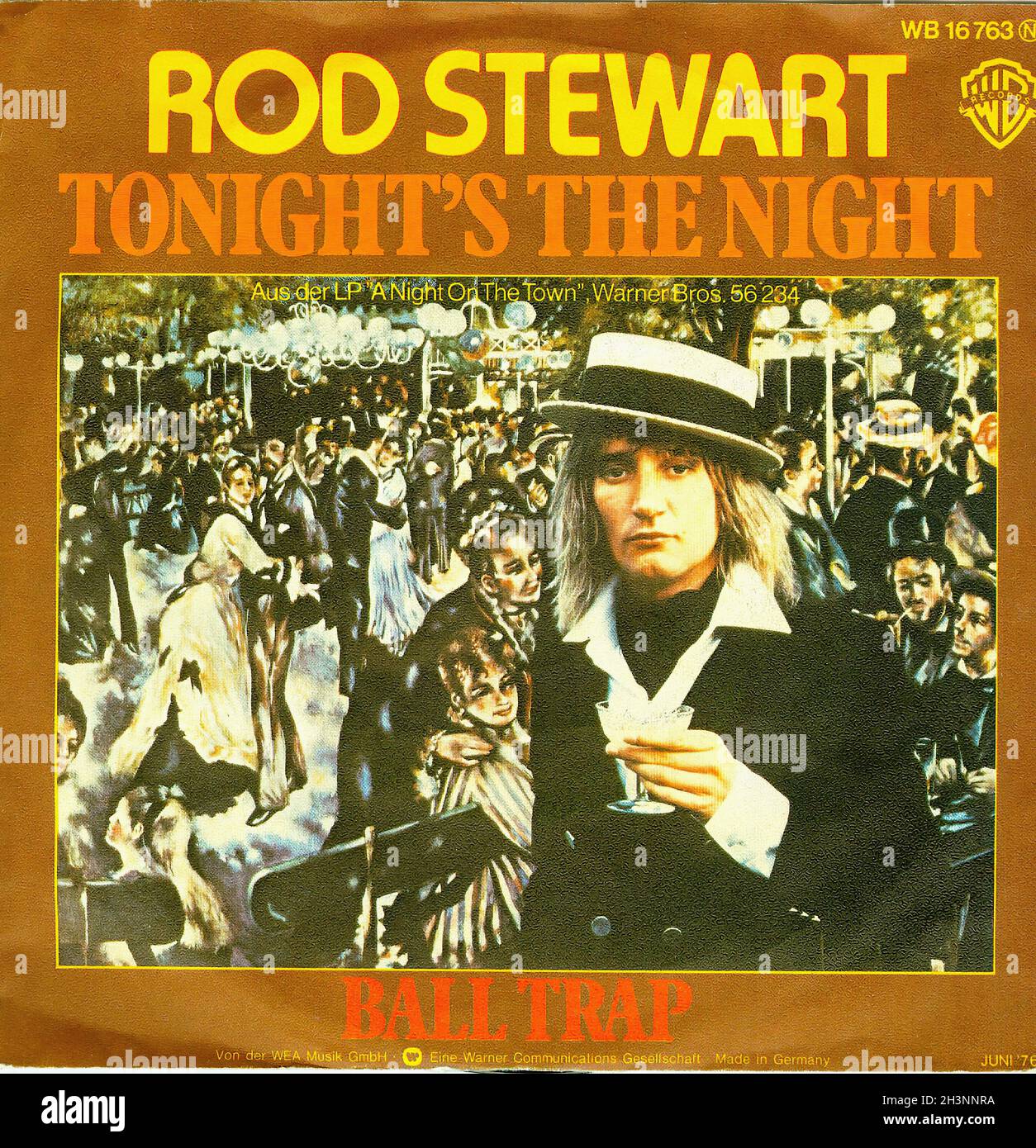 Vintage Vinyl Recording - Stewart, Rod - Tonight's The Night - D - 1976 ...