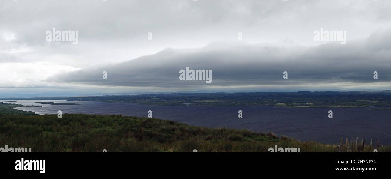 Irelands coasts  wild cliffs   enchanting nature Stock Photo