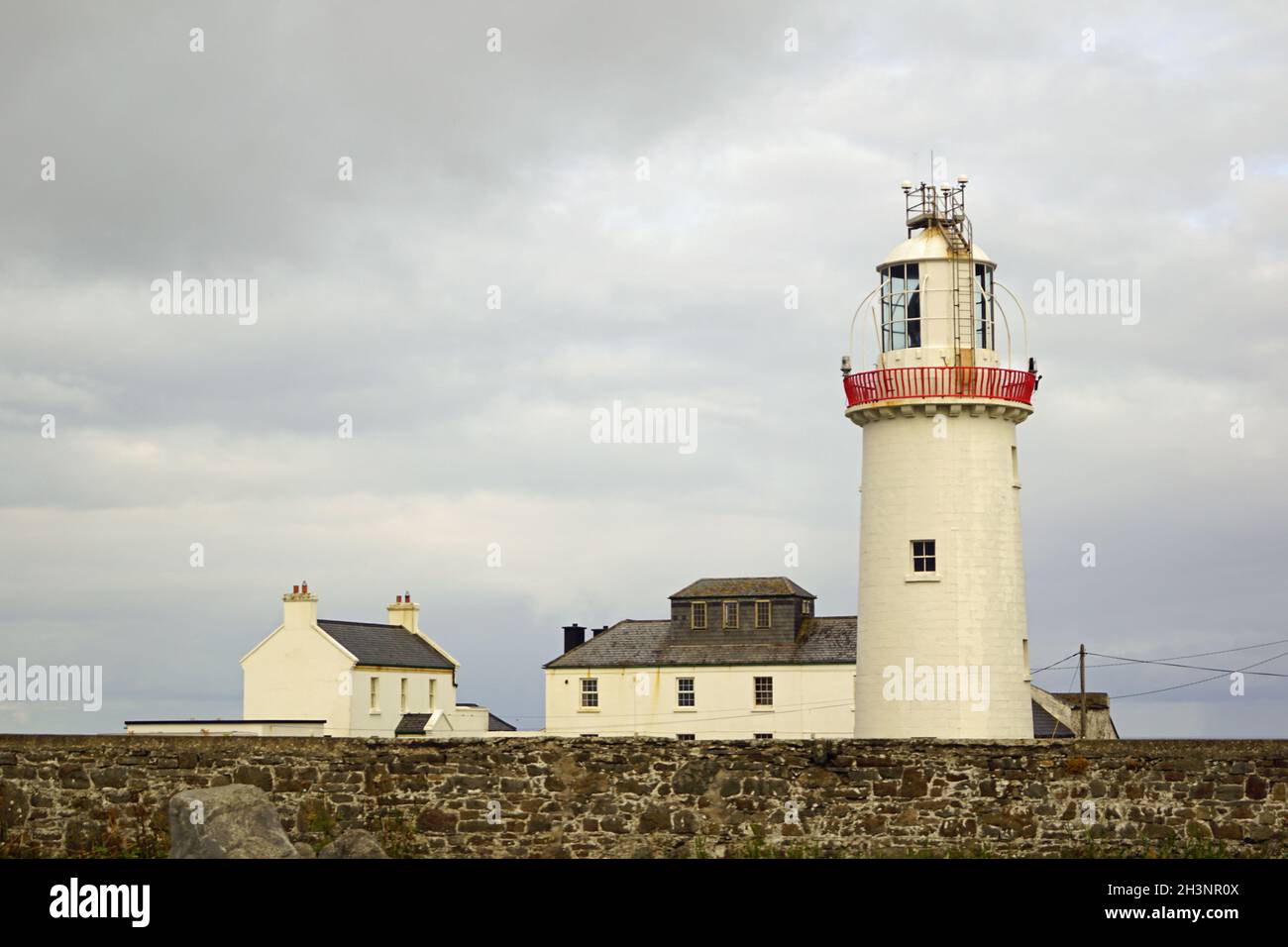Wild Atlantic Way  Loop Head Lighthouse Stock Photo