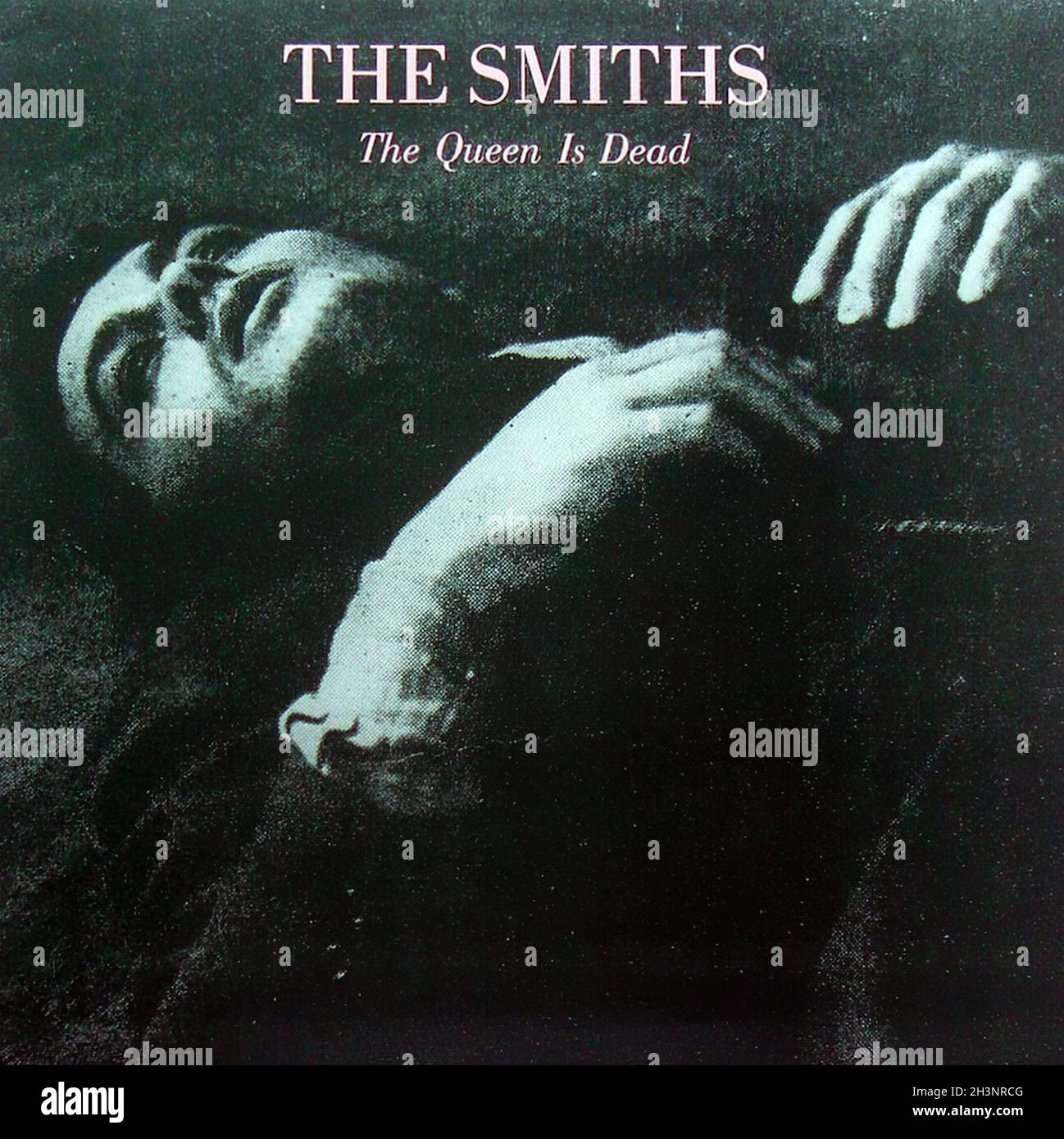 THE SMITHS - The Queen is Dead - Vintage cover album Stock
