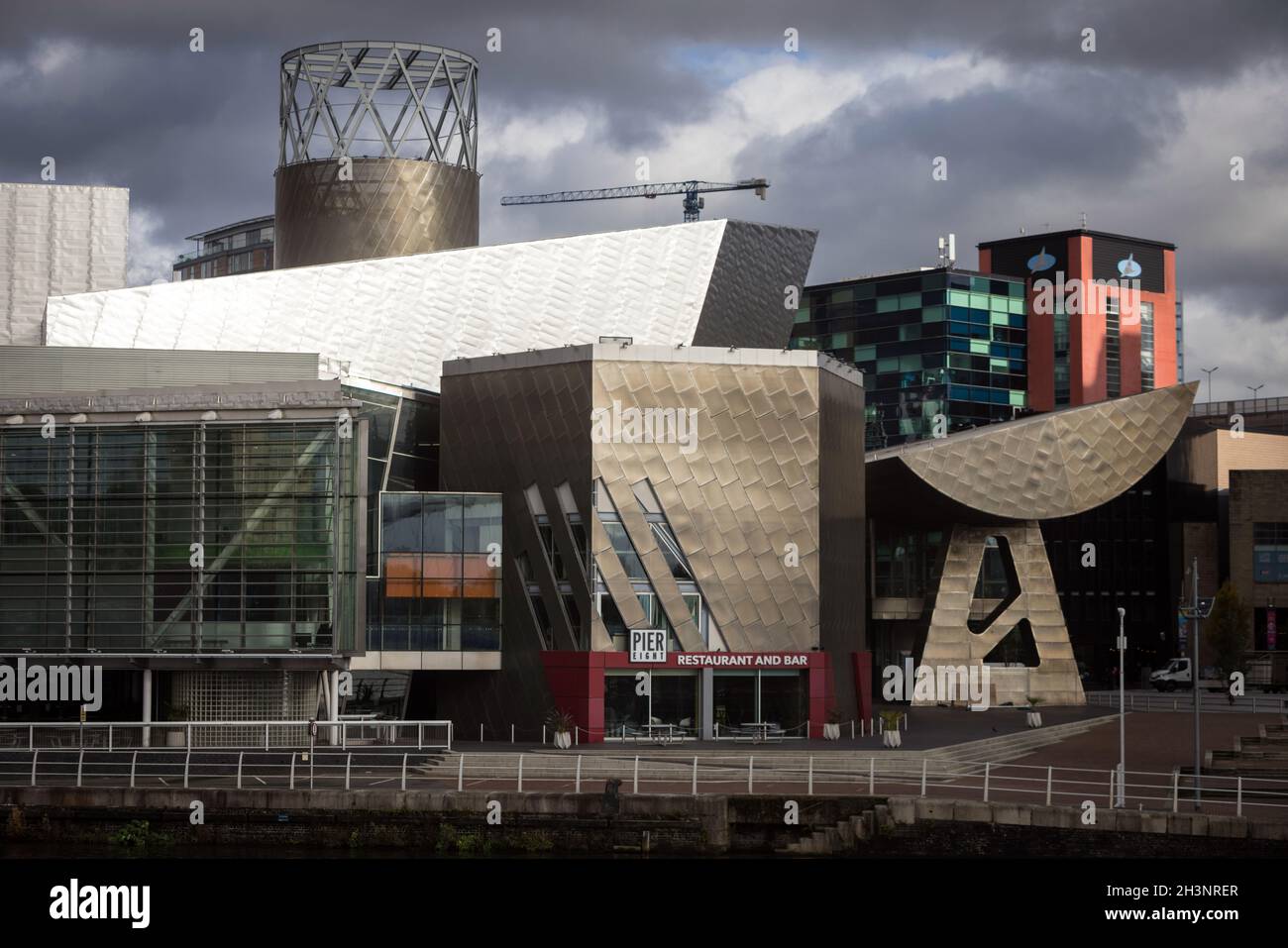 The Lowry Theatre, Salford Stock Photo