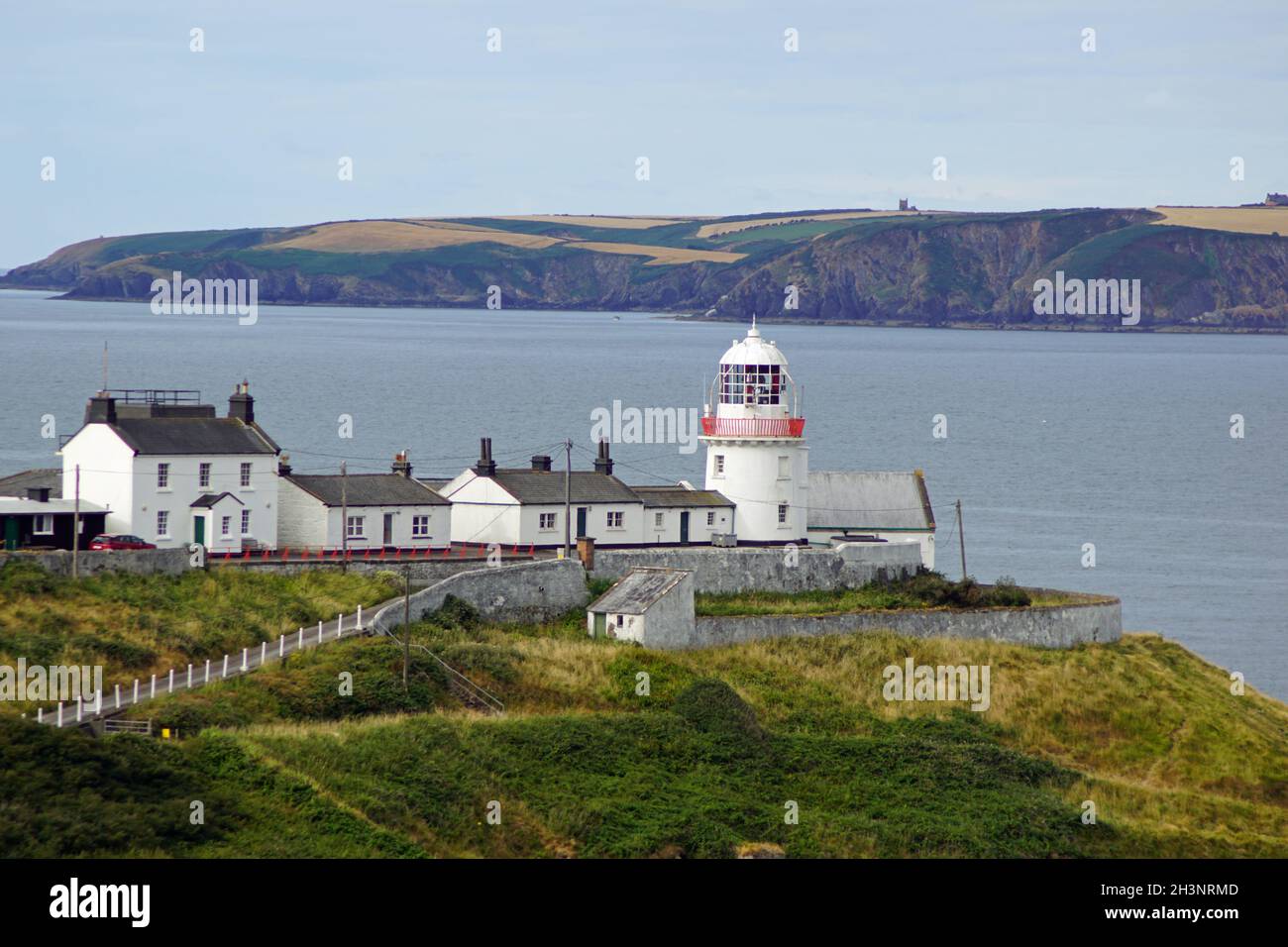 Roches Point Lighthouse Stock Photo Alamy