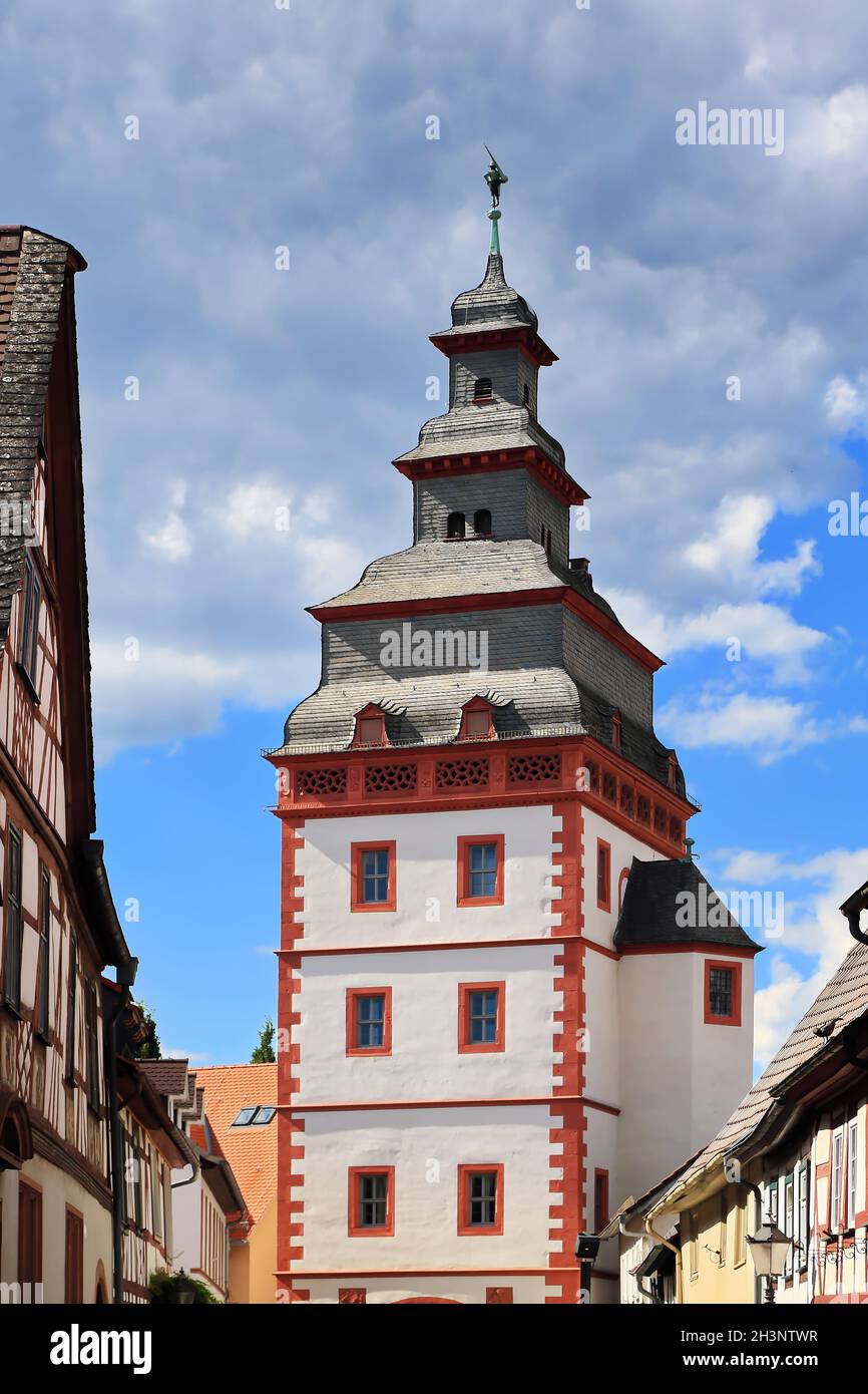 Seligenstadt is a city in Hesse with many historical sights Stock Photo