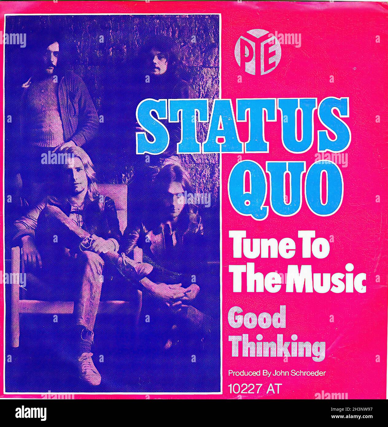 Vintage Vinyl Recording Status Quo Tune To The Music D 1970 01 Vintage Vinyl Recording Status Quo Tune To The Music D 1970 01