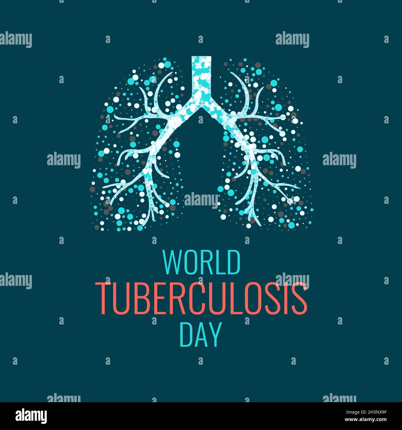 Tuberculosis, conceptual illustration Stock Photo Alamy