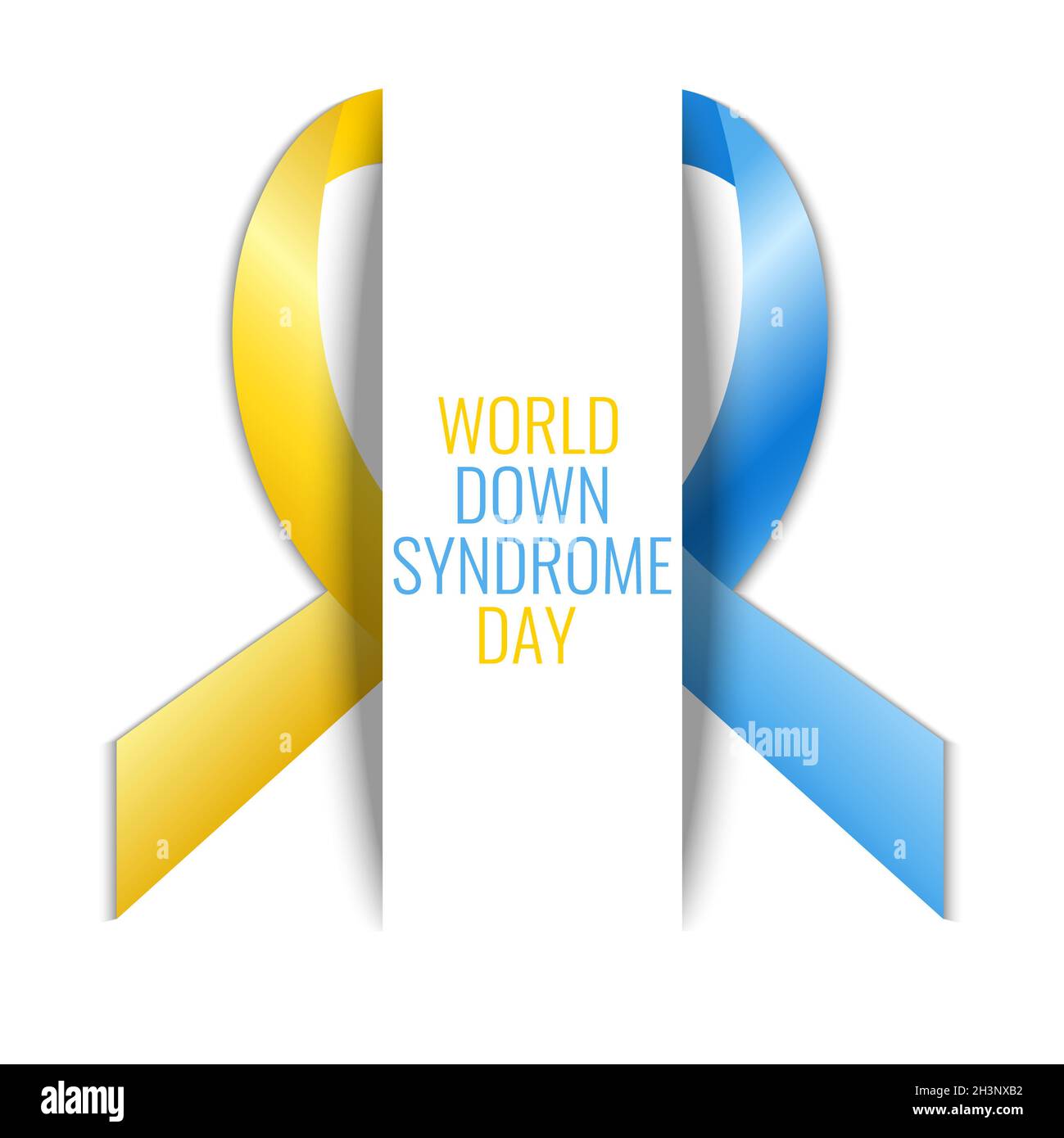 Down syndrome, conceptual illustration Stock Photo
