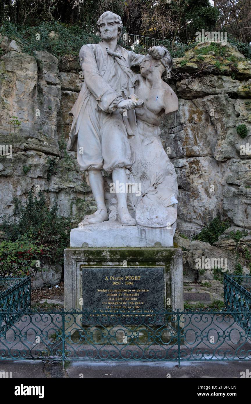 Pierre puget statue hi-res stock photography and images - Alamy