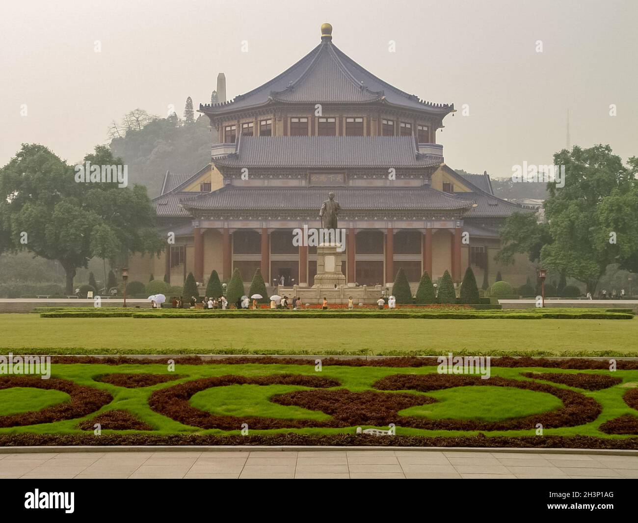 Architecture of Hong Kong. Hong Kong buildings and attractions Stock