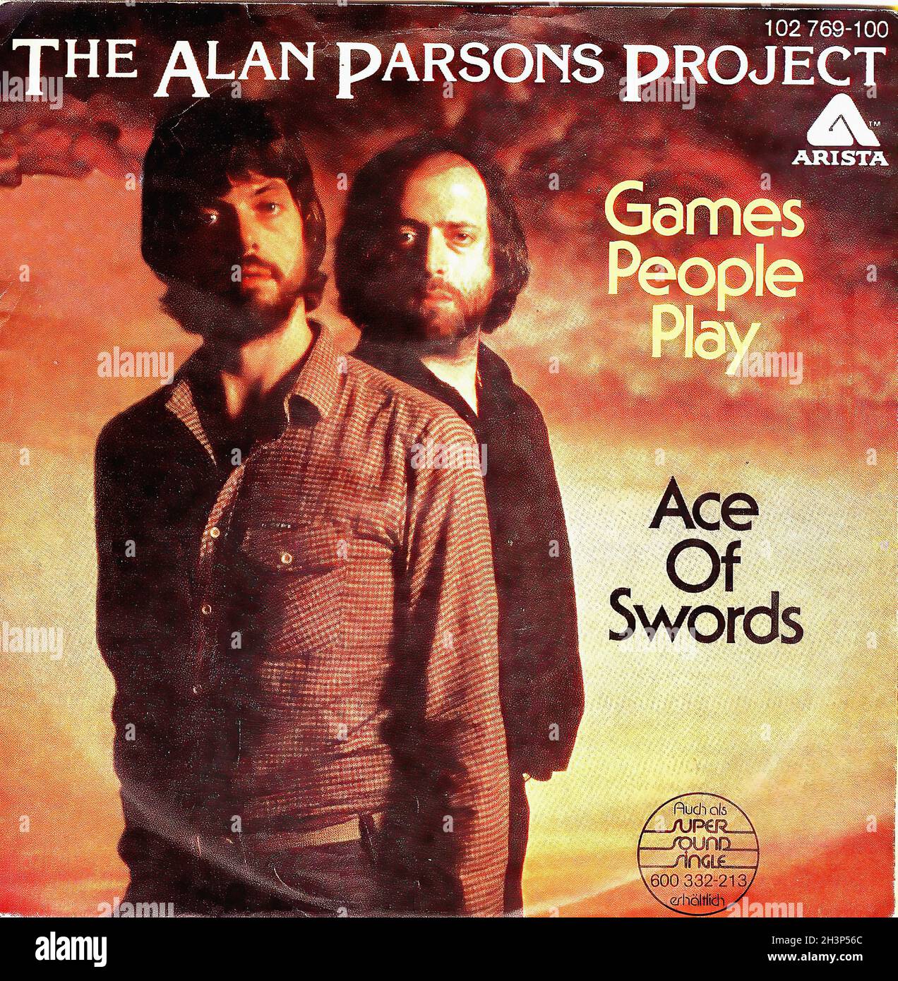 Vintage Vinyl Recording - Parsons, Alan The Project - Games People Play - D - 1980 02 Stock Photo