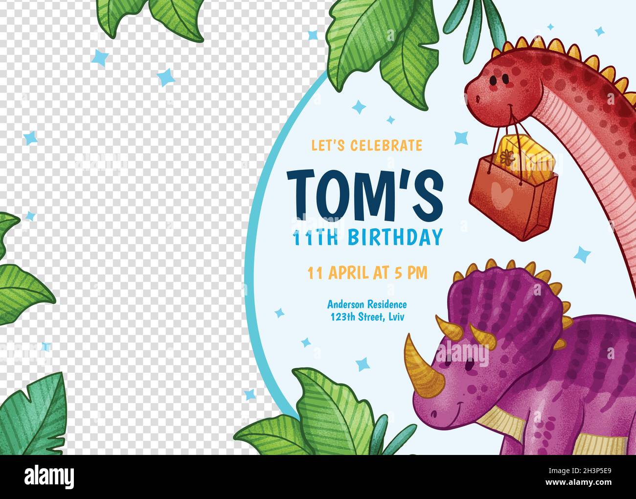 hand-drawn-dinosaur-birthday-invitation-template-vector-design-illustration-stock-vector-image-art-alamy for Free Printable Dinosaur Invitation Templates hand drawn dinosaur birthday invitation template vector design illustration Stock Vector Image & Art - Alamy for Free Printable Dinosaur Invitation Templates