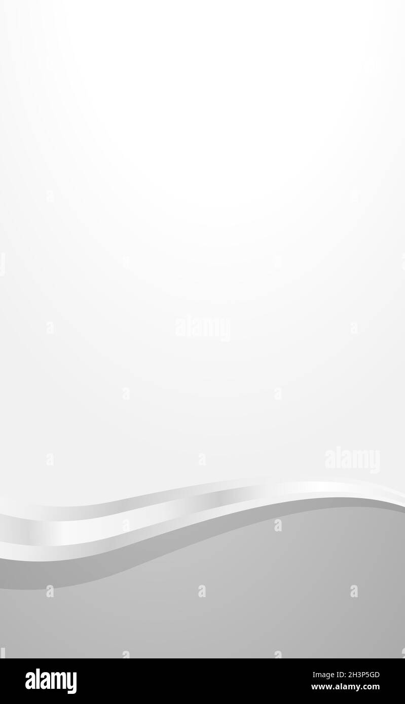 White vector background with wavy lines and dots Stock Photo - Alamy