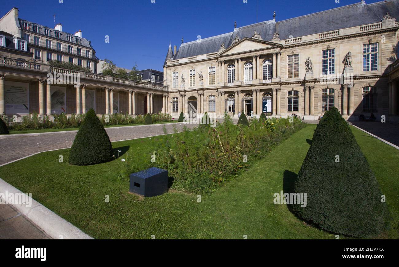 France, Paris, Hôtel de Soubise, Archives Nationales, Stock Photo