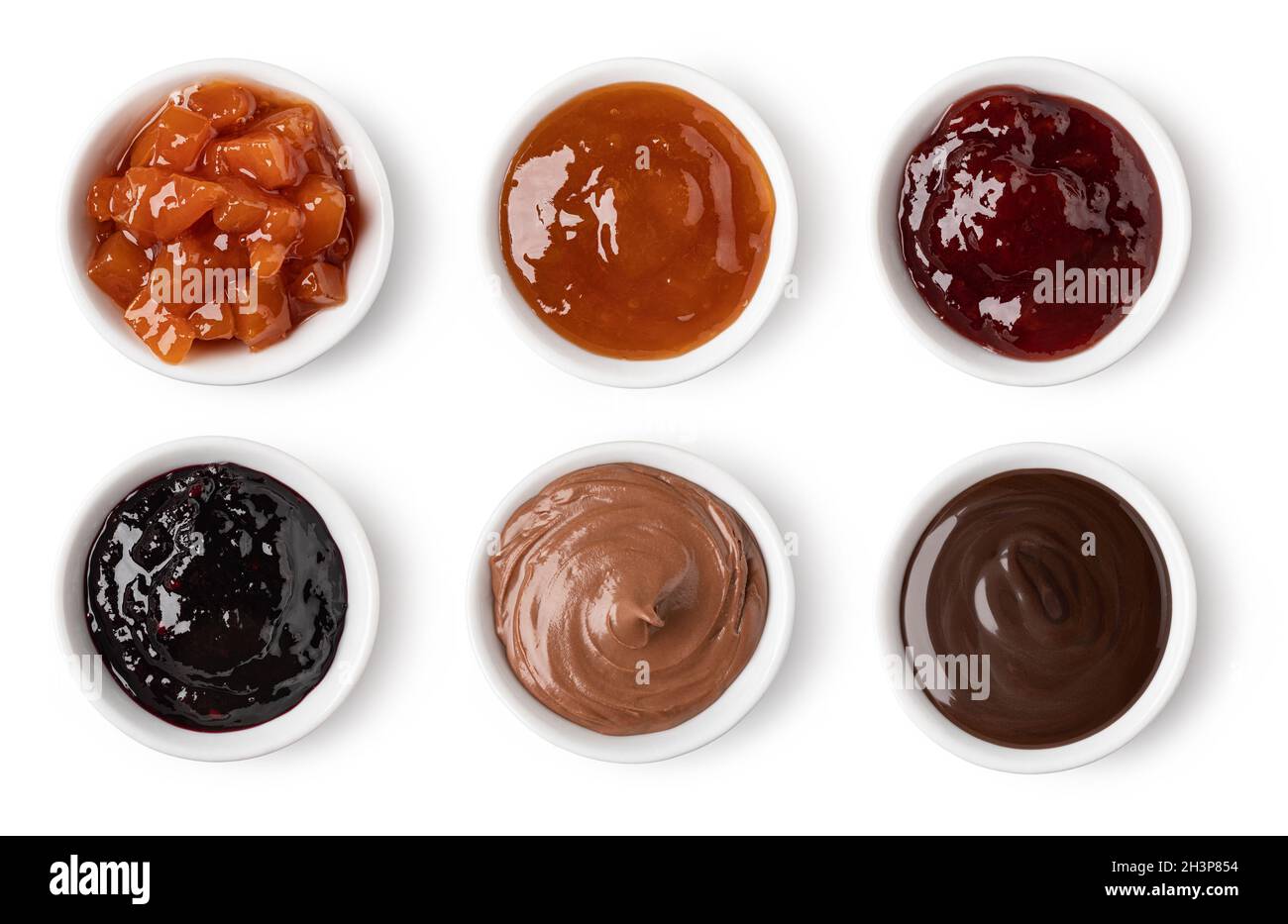 Glass creamy strawberry jam hi-res stock photography and images - Alamy