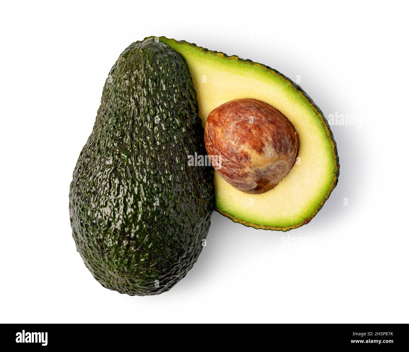 Fresh green avocado fruit on hi-res stock photography and images - Alamy