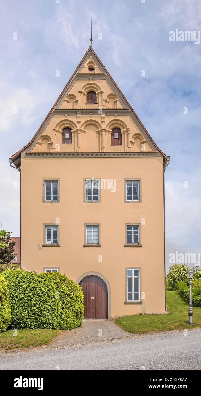 Building at Heiligenberg Castle, Linzgau, Baden-WÃ¼rttemberg Stock Photo