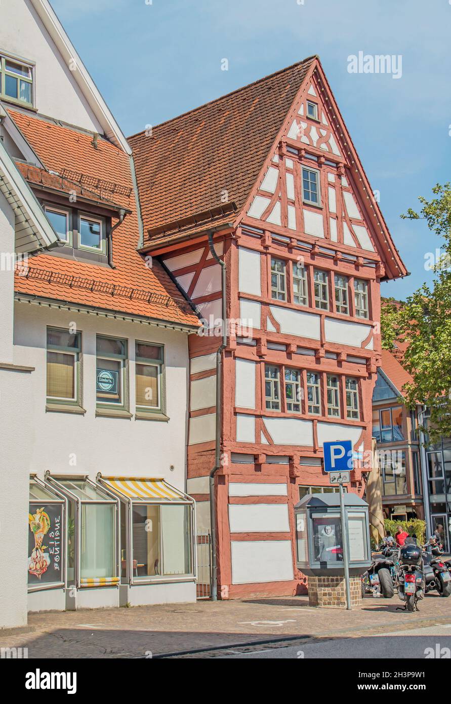 Old Town Bad-Saulgau, Sigmaringen Stock Photo