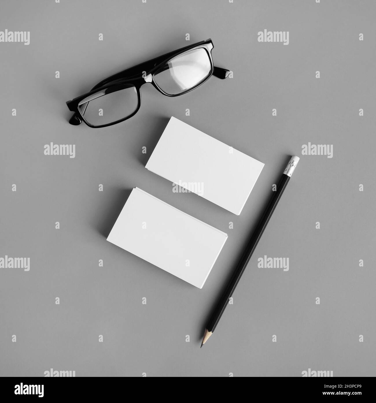 Blank stationery template Stock Photo - Alamy