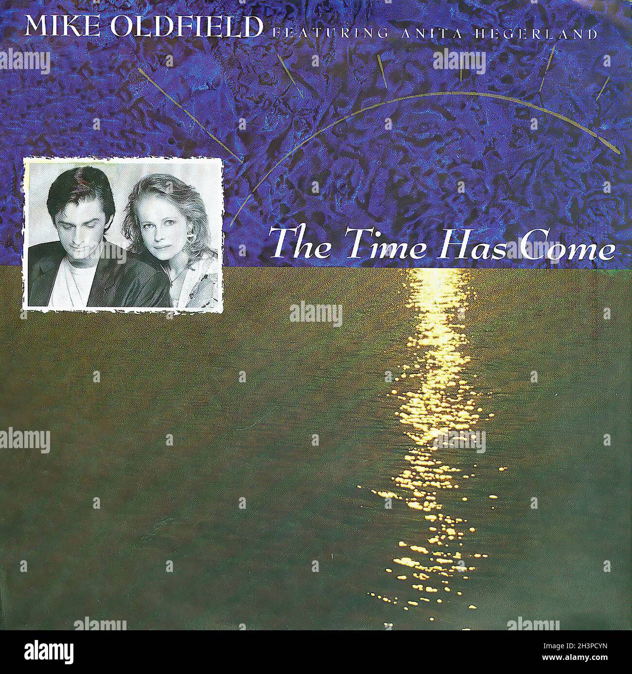 Vintage Vinyl Recording - Oldfield, Mike Anita Hegerland - The Time Has Come  - D - 1987 Stock Photo - Alamy