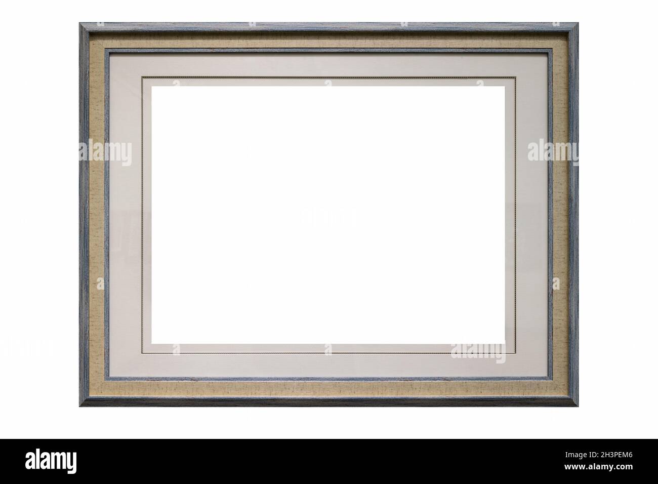 Simple and elegant picture frame isolated Stock Photo