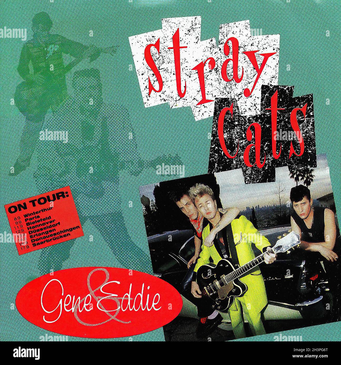Vintage Vinyl Recording - Stray Cats - Runaway Boys - D - 1980 02