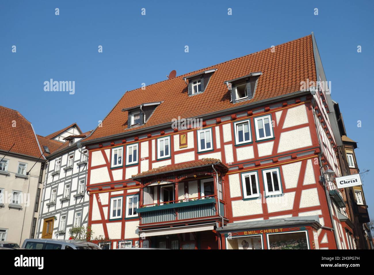 Schlitz in Hessen/Germany Stock Photo