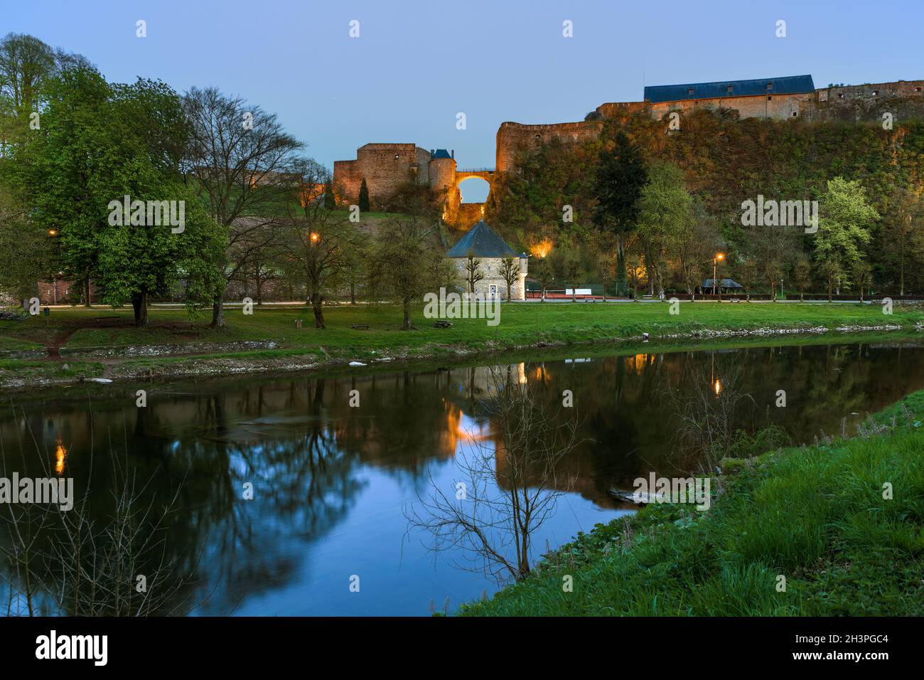 Bouillon Castle in Belgium Stock Photo Alamy