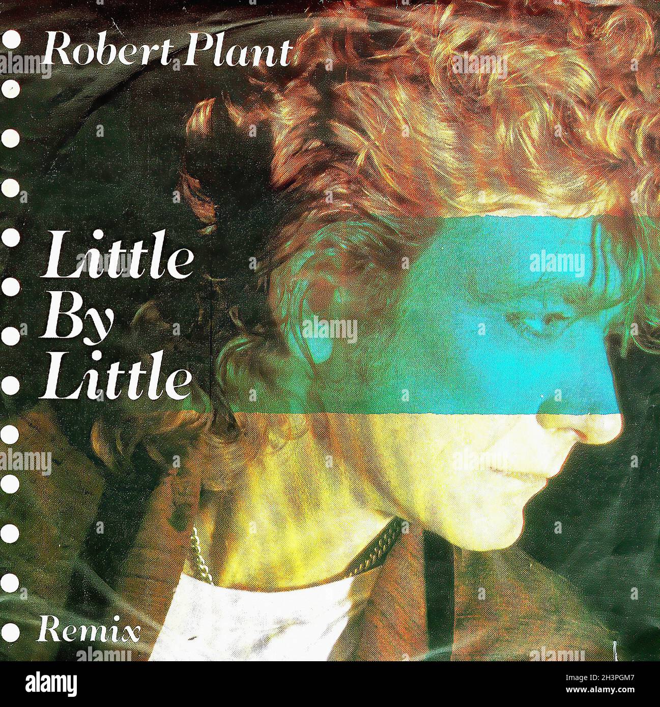 Vintage Vinyl Recording - Plant, Robert - Little By Little - D - 1985 01 Stock Photo